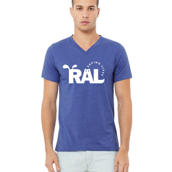 V-Neck Heather True Royal