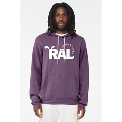 Hoodie - Heather Team Purple