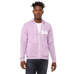 Full-Zip Sweatshirt - Lilac