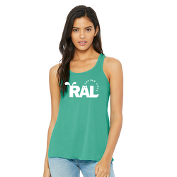 Women's Flowy Tank - Teal